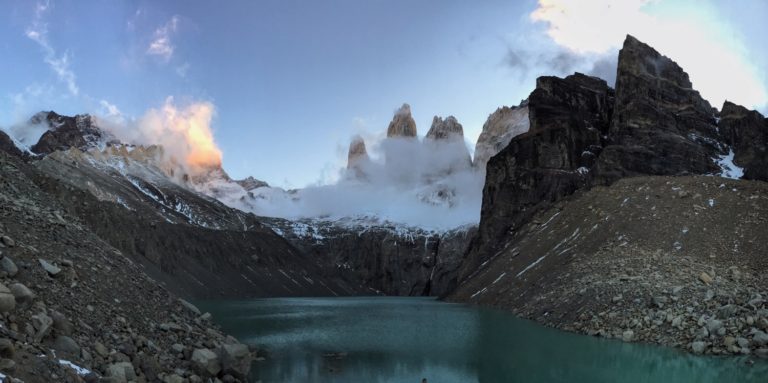 Torres Del Paine Sunset