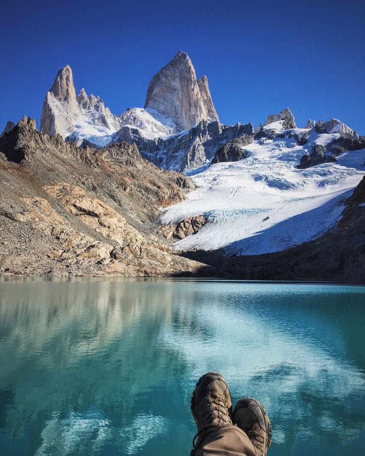 My Feet at Fitz Roy