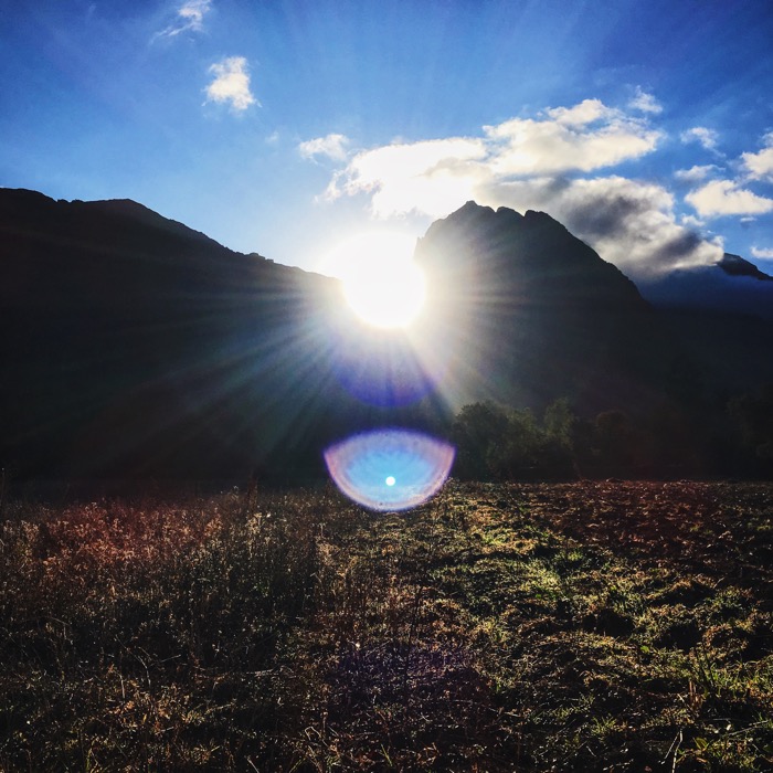 Ollantaytambo sunrise