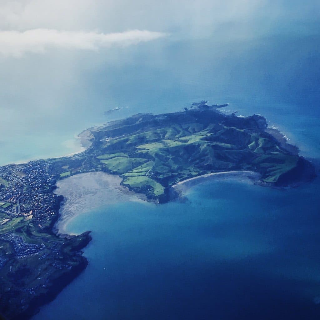 Whangaparoa Peninsula by air