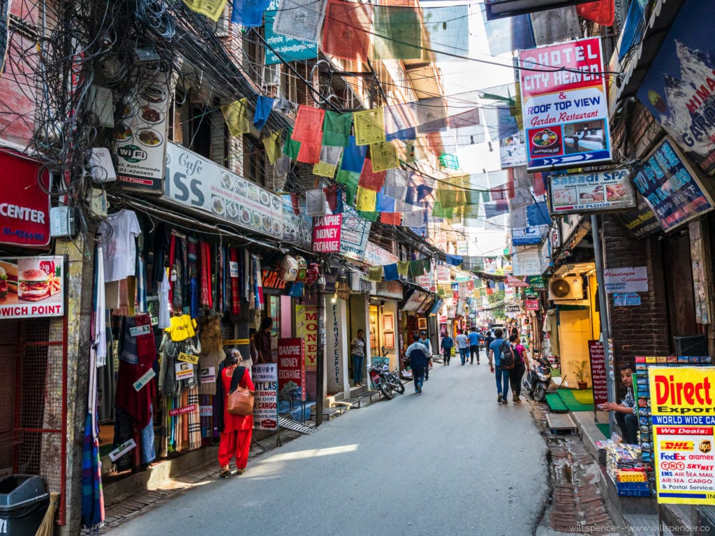 Thamel flags