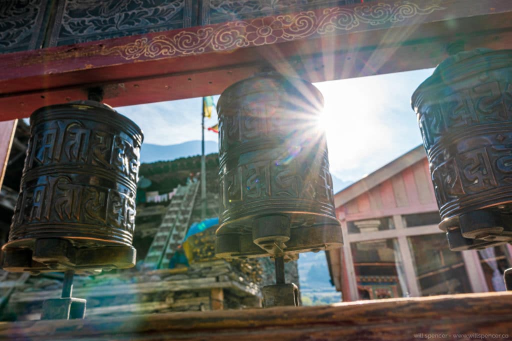 prayer wheels