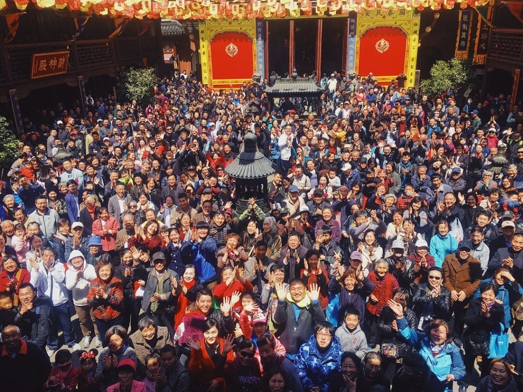 Shanghai crowd