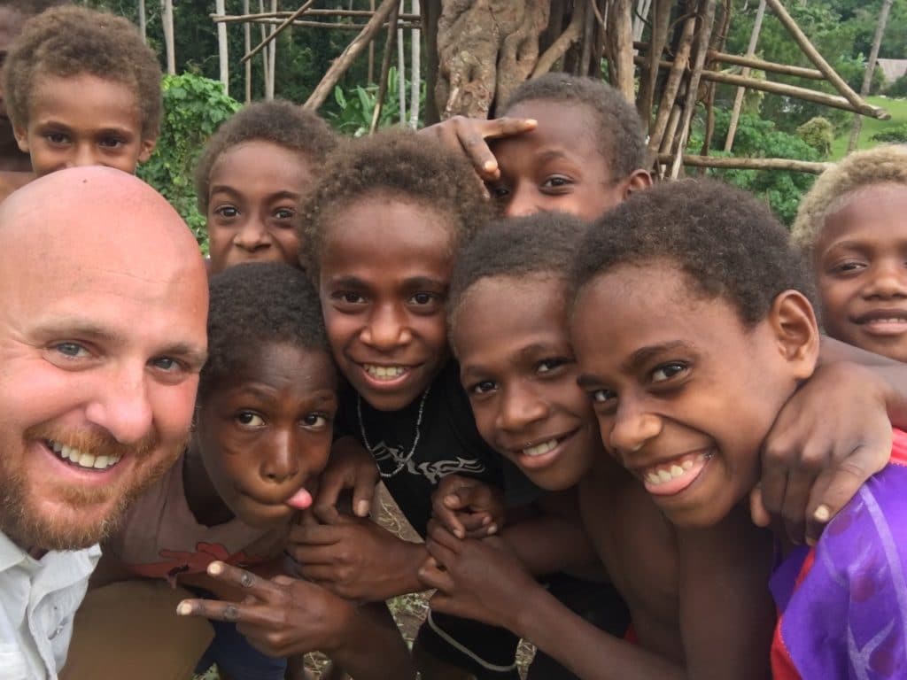 Boys in Vanuatu